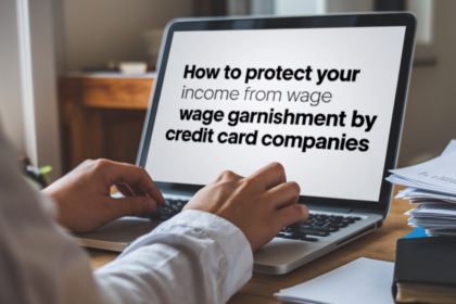 How to Protect Your Income from Wage Garnishment by Credit Card Companies