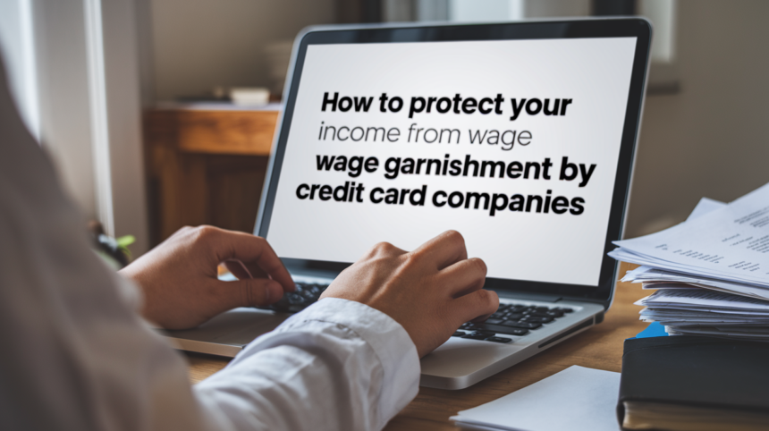 How to Protect Your Income from Wage Garnishment by Credit Card Companies